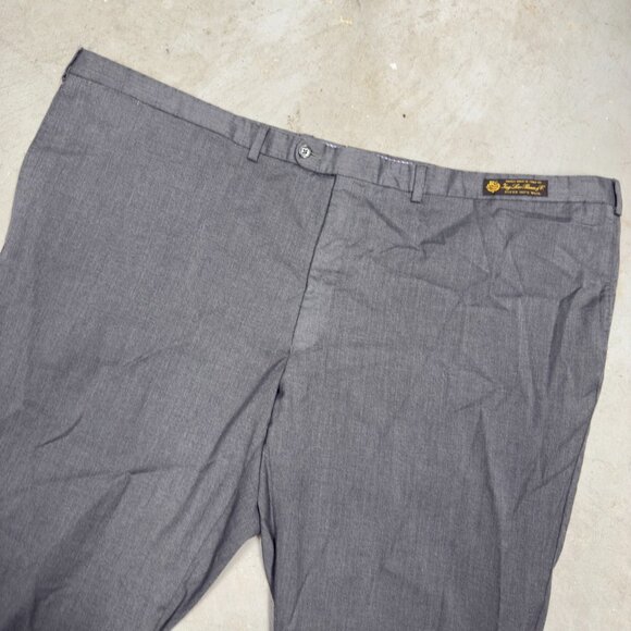 NWT Jack Victor Riviera Loro Piana Dress Pants 130s Wool Trousers Grey 56x28 - Picture 3 of 10